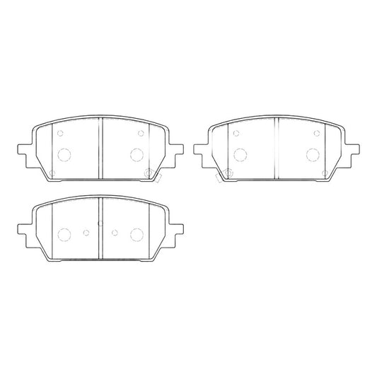 Pastillas Delanteras H. New Santa Fe 2.2 2020 - 2023
