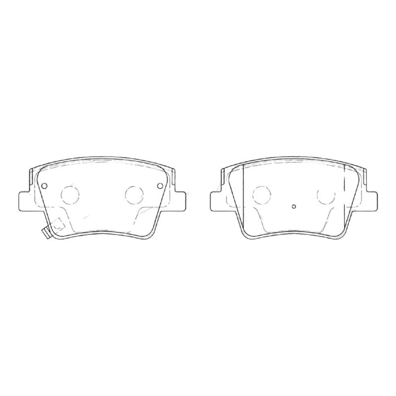Pastillas Frenos Traseras Santa Fe 2.2 2019 - 2022