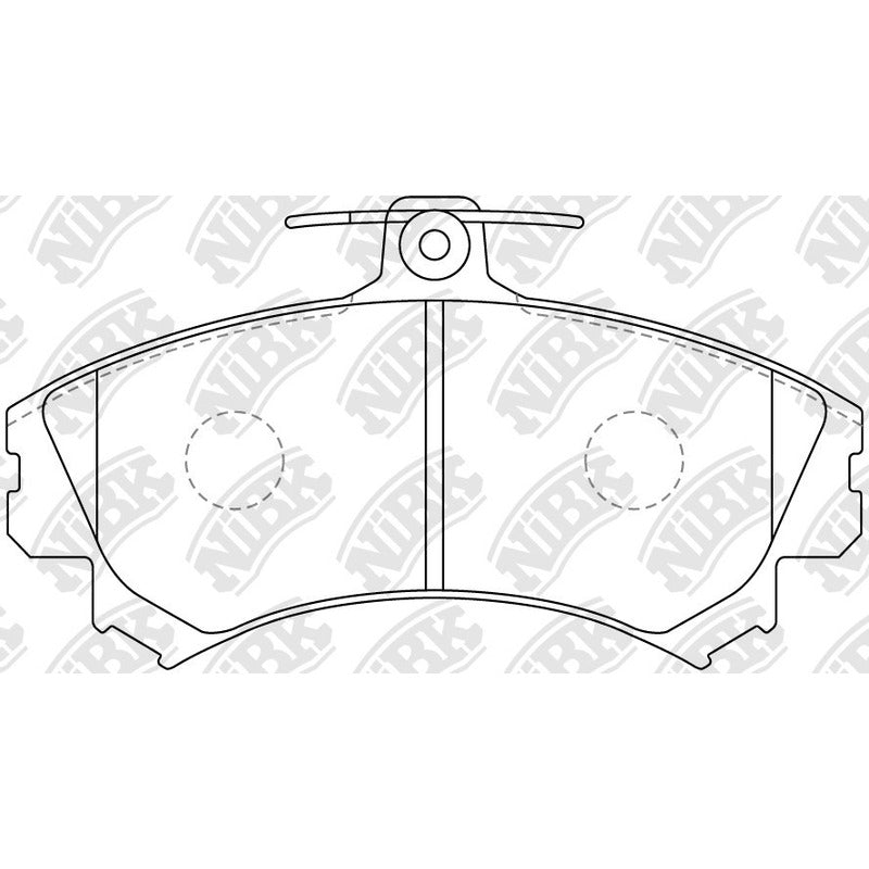 Pastillas Delanteras Baic X25 2017 En Adelante Nibk
