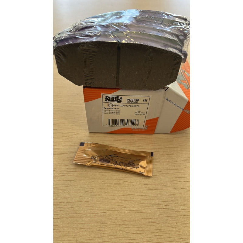 Pastillas Traseras Para Sorento 2002 - 2009 Nibk