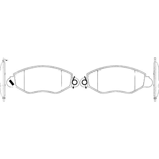 Pastillas Delanteras Ford Transit 2000-2006