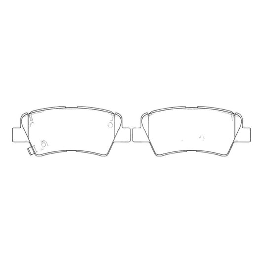 Pastillas De Frenos Traseras Changan Cx70 1.6 2017-2022