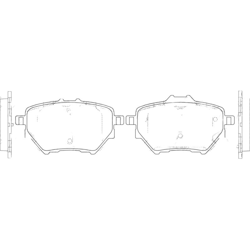 Pastillas De Frenos Traseras Peugeot Partner K9 2019 - 2022