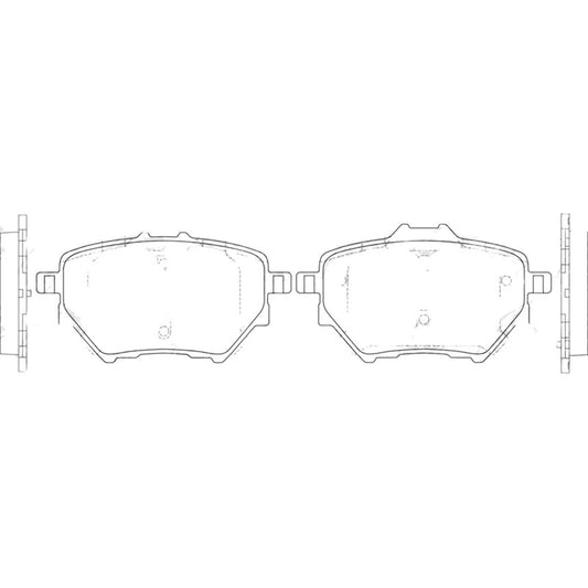 Pastillas De Frenos Traseras Peugeot Partner K9 2019 - 2022