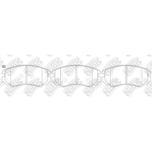Pastillas De Frenos Delanteras Sportage 2020-2022