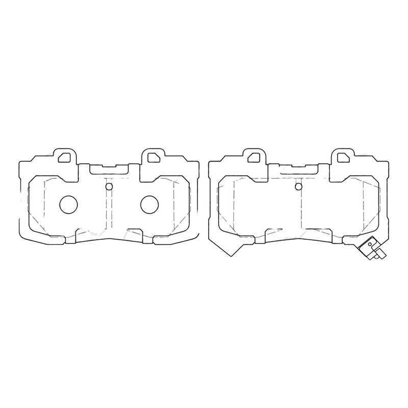Pastillas De Frenos Delanteras Chevrolet Colorado 2015-2020