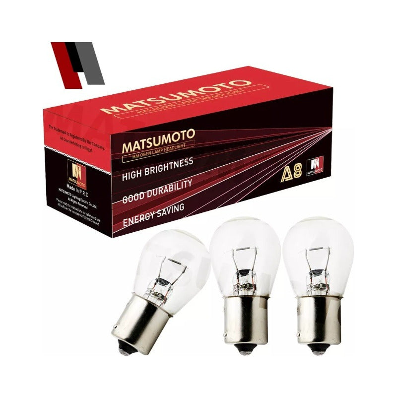 Pack 10 Ampolletas 1016 Clear Multifuncional-y- ( Baz15d )