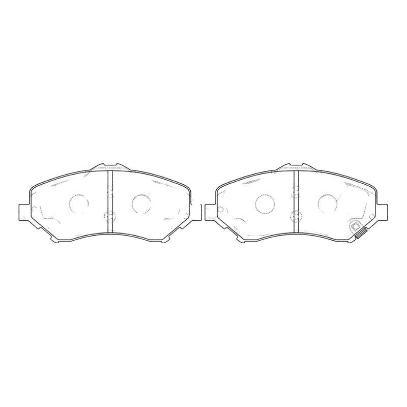 Pastillas Delanteras Para Journey 2009-2013 Kingsteel