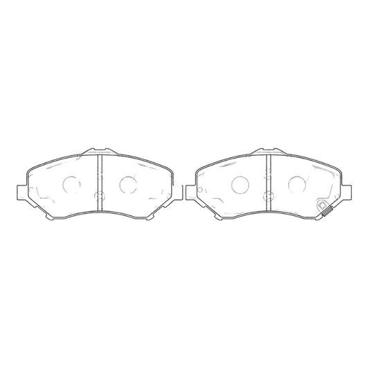 Pastillas Delanteras Para Journey 2009-2013 Kingsteel