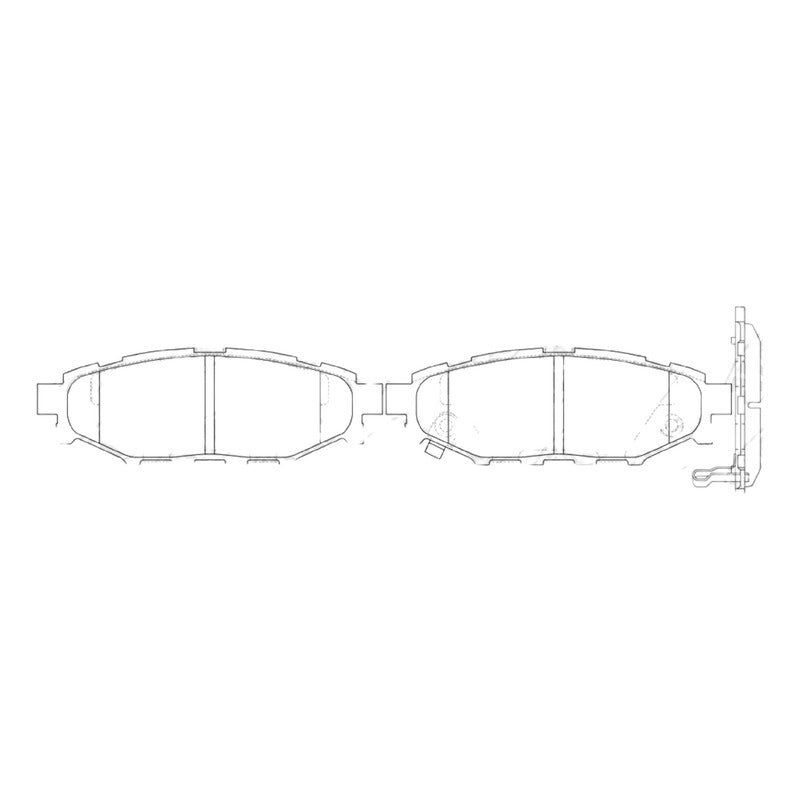 Pastillas De Frenos Traseras Subaru Forester 2.0 2008-2019