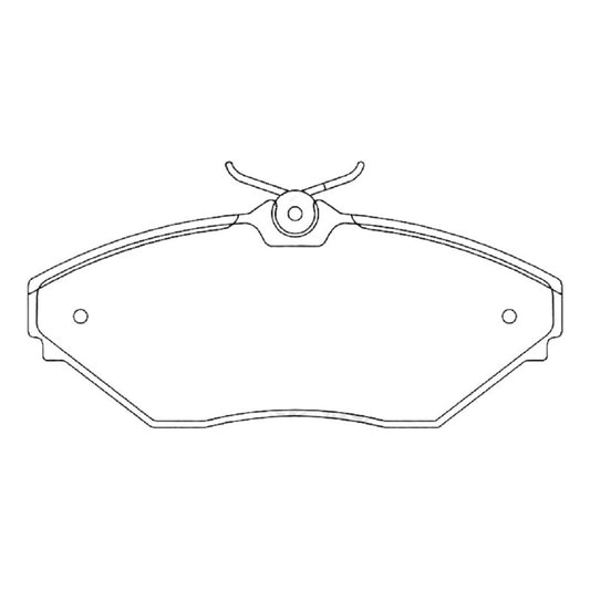 Pastillas De Frenos Delanteras Mahindra Scorpio Pick Up 2008