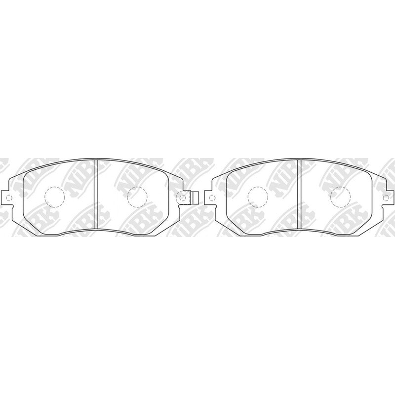 Pastillas Delanteras Subaru Xv 1.6 2012-2017