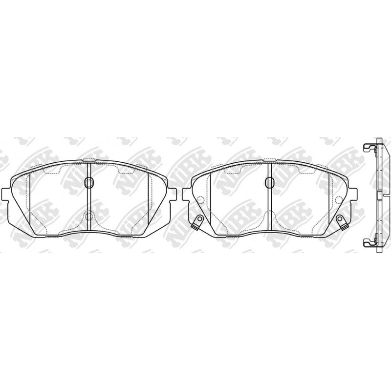 Pastillas De Frenos Delanteras Seltos 1.6 2020-2022