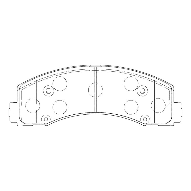 Pastillas De Frenos Delanteras Para F-150