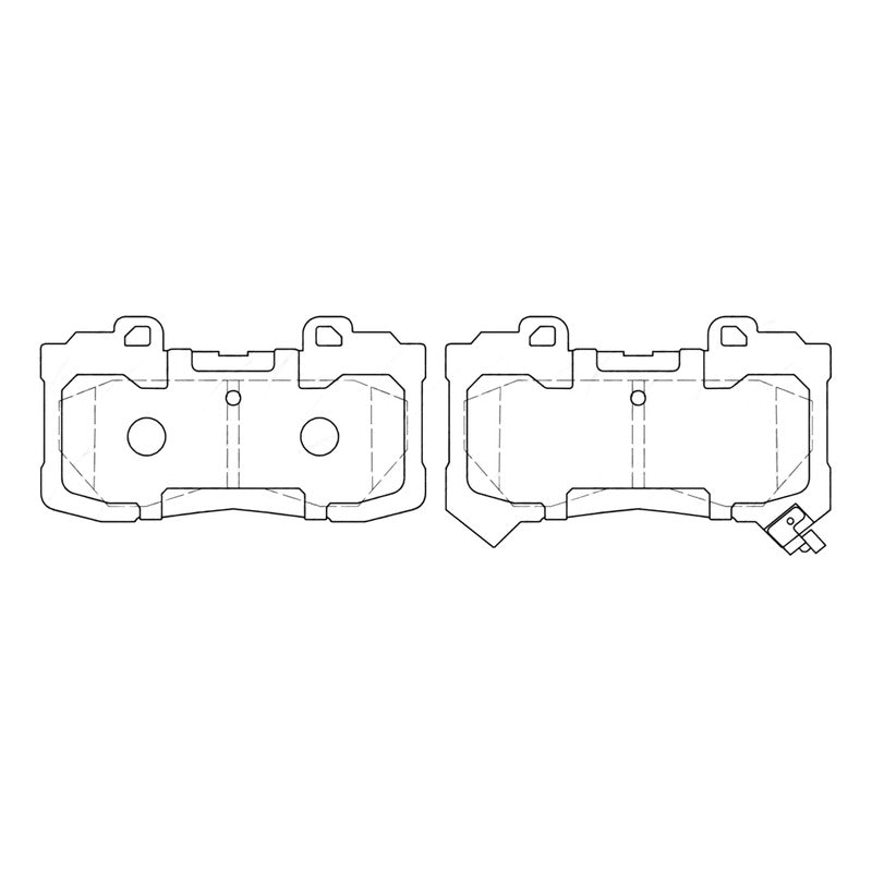 Pastillas Delanteras Chevrolet Colorado 2.8 2015 -2020 Nibk