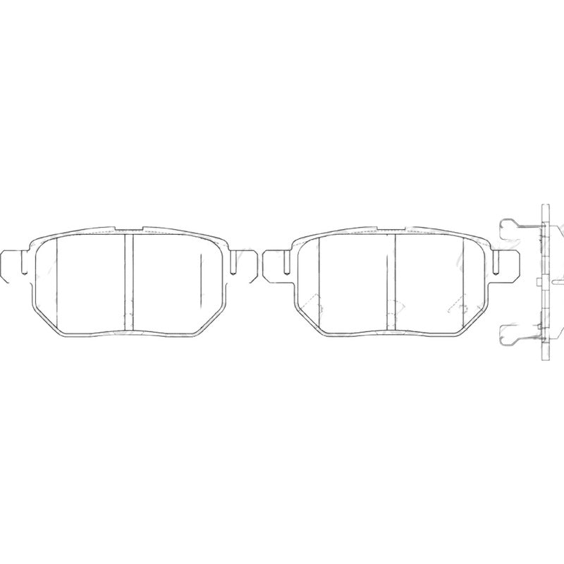 Pastillas De Frenos Traseras Chery Tiggo 2 2016-2022