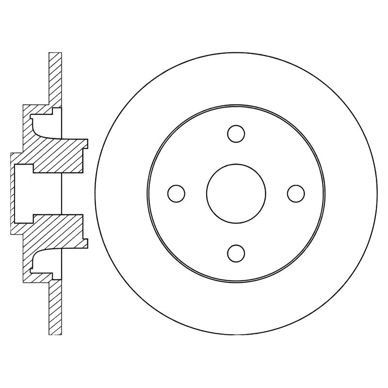 Discos Frenos Traseros Citroen Berlingo 2008 - 2019 Par
