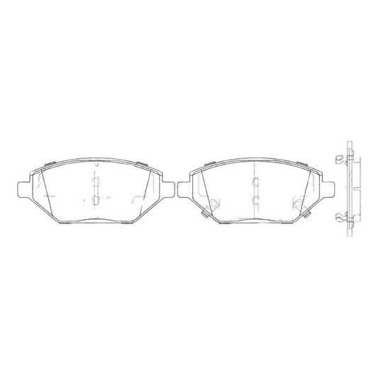 Pastillas Delanteras Para Spark 1.4 2015-2022kingsteel