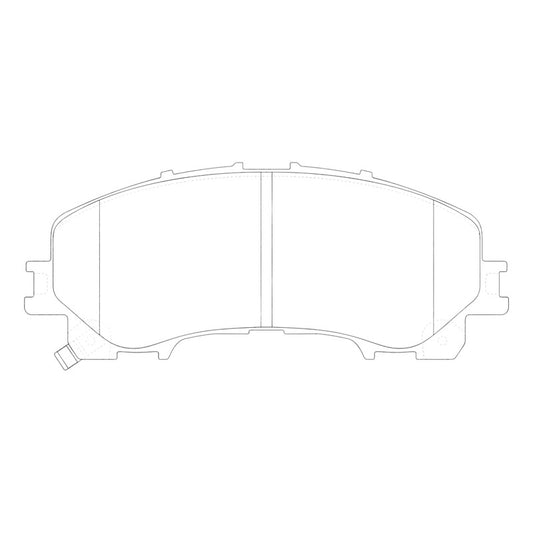 Pastillas Delanteras Chevrolet Trailblazer 2017 - 2023 Nibk