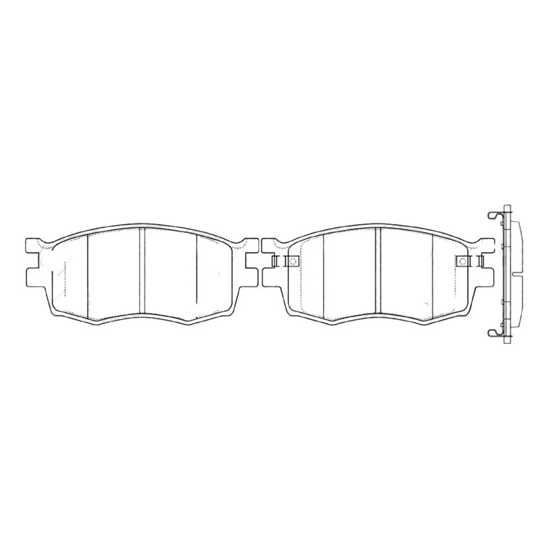 Pastillas De Frenos Delanteras Para New Accent 2006-2012
