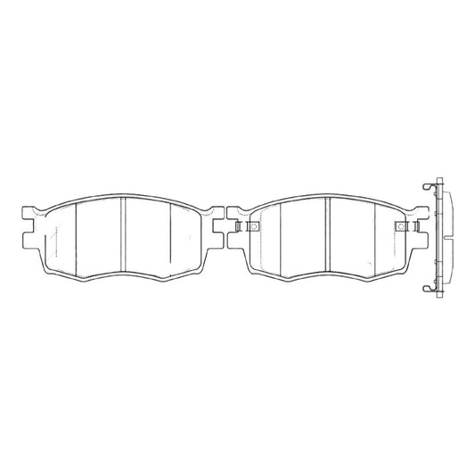 Pastillas De Frenos Delanteras Para New Accent 2006-2012
