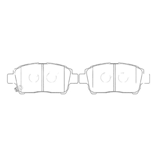 Pastillas De Frenos Delanteras Para Yaris 1.3 2002-2005.