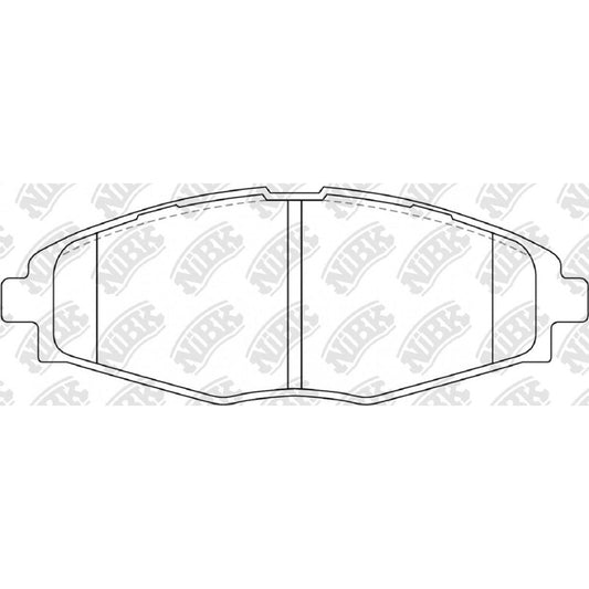 Pastillas De Frenos Delanteras Chevrolet Spark 1.0-800 05/19