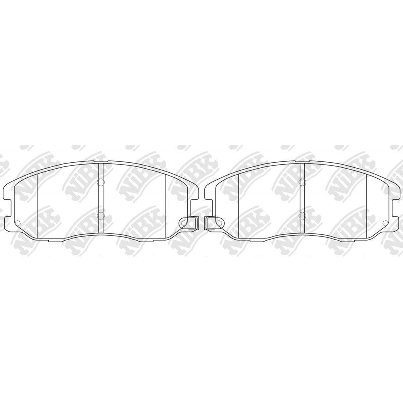Pastilla Frenos Delantera Chevrolet Captiva 2.0 2006-2011