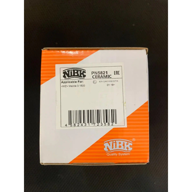 Pastillas Delanteras Mazda 3 2.0 2018-2024 Nibk