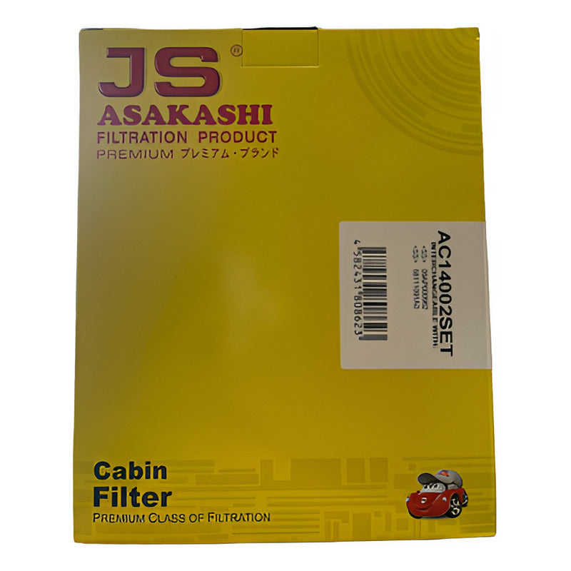 Filtro Cabina/polen Para C2 C3 2004 - 2009 Js Asakashi