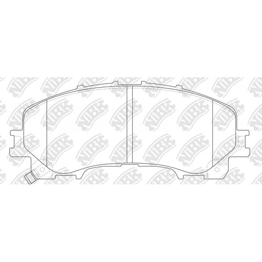 Pastillas Delanteras Chevrolet Colorado 2.8 2019 -2022 Nibk