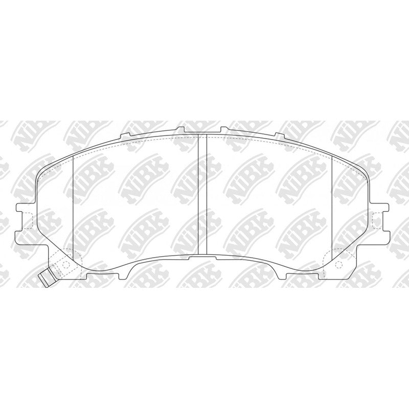 Pastillas Delanteras Nissan X-trail 2015 - 2022 Nibk