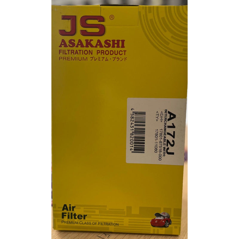 Filtro De Aire Para Starlet 1996 - 1999 Js Asakashi