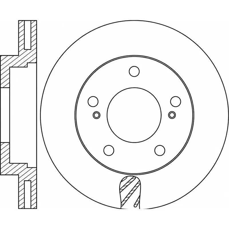 Discos Freno Delanteros Ssangyong Kyron 2005 - 2015