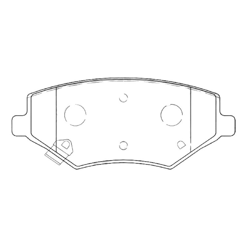 Pastillas De Frenos Delanteras Chevrolet Captiva 2019-2022