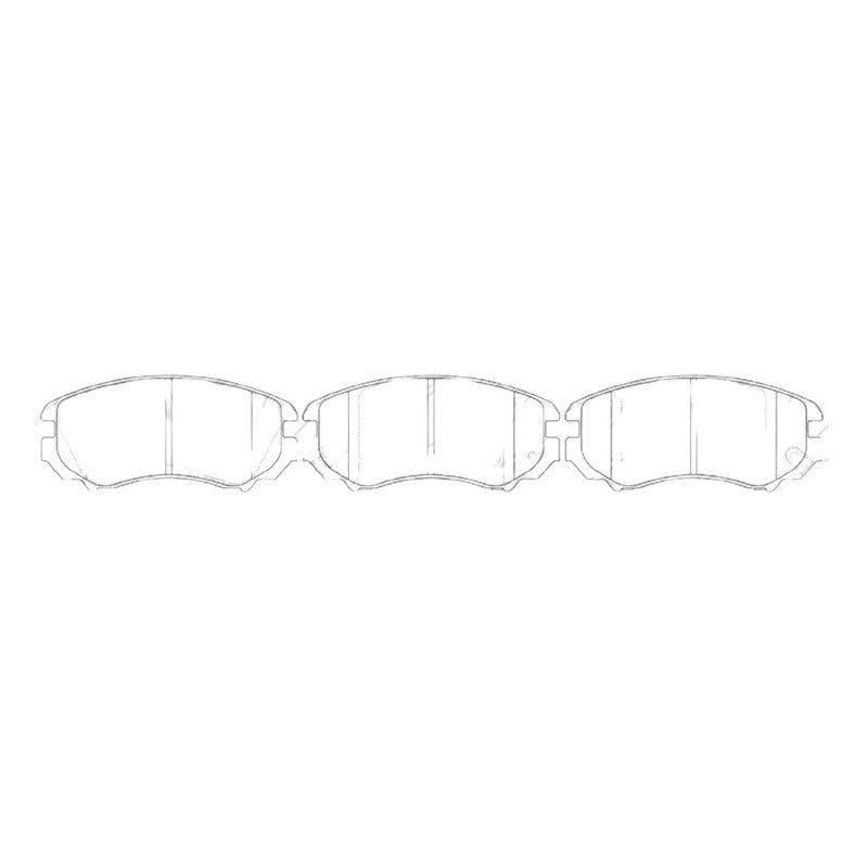 Pastillas Delanteras Changan Cs35 2013 - 2022 Nibk