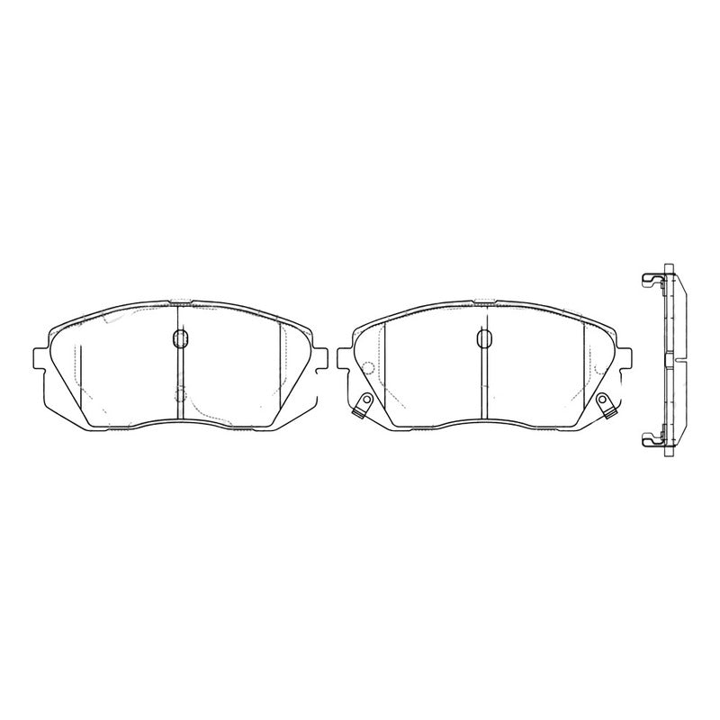 Pastillas De Frenos Delanteras Para Seltos 1.6 2020-2022