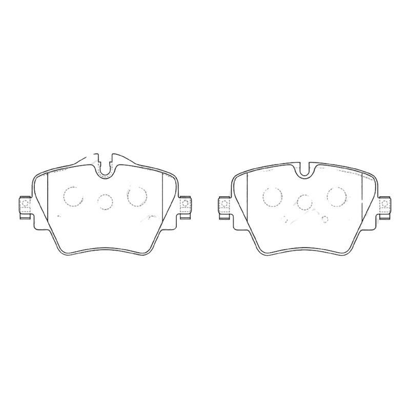 Pastillas Delanteras Bmw 116i-118i-120i 2019-2022 Kingsteel