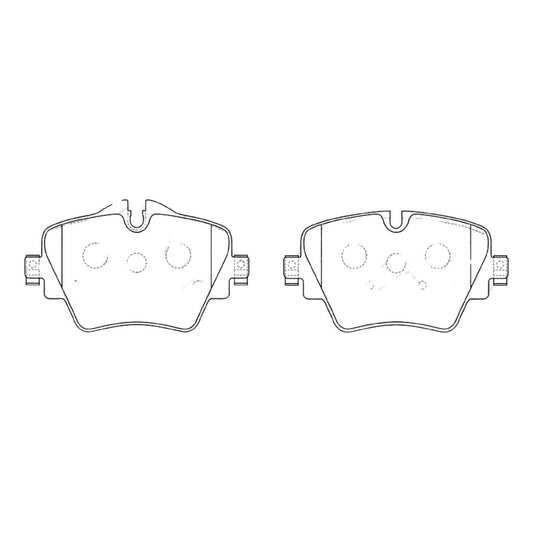 Pastillas Delanteras Bmw 116i-118i-120i 2019-2022 Kingsteel