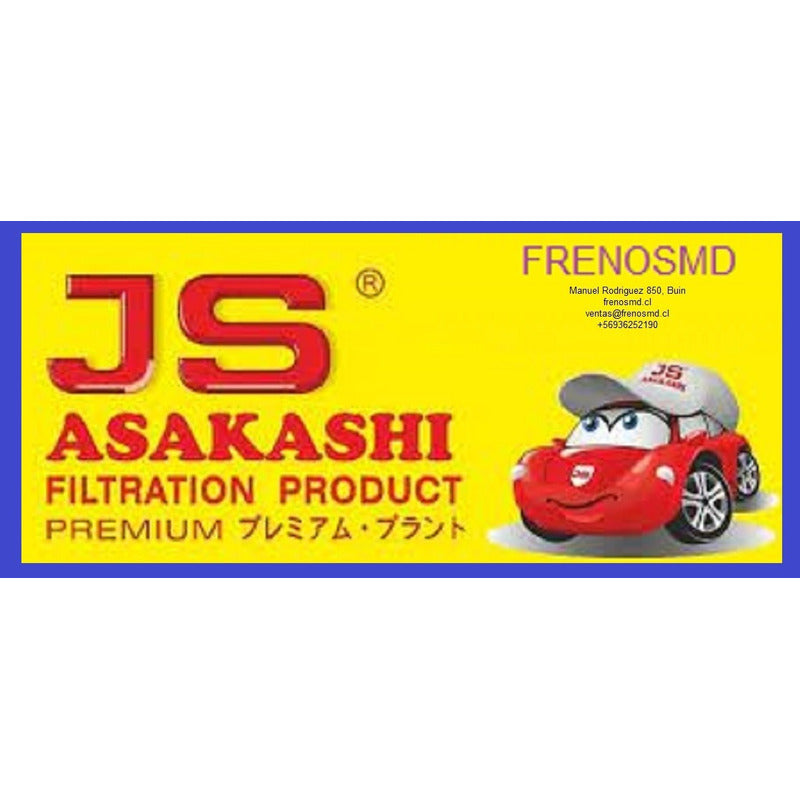 Filtro De Aire Volkswagen Fox 2004 - 2012 Js Asakashi