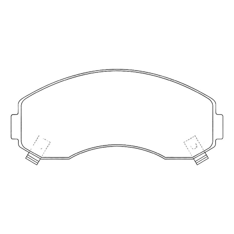 Pastillas Delanteras K. Frontier 2.5 2004-2012 Nibk