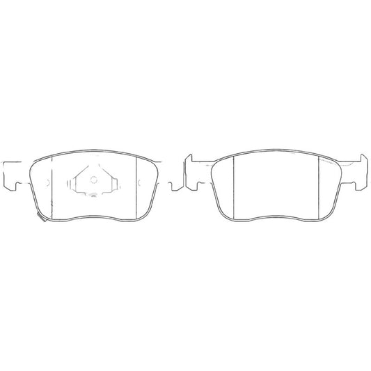 Pastillas De Frenos Delantera Chevrolet Sail 1.5 2015-2022