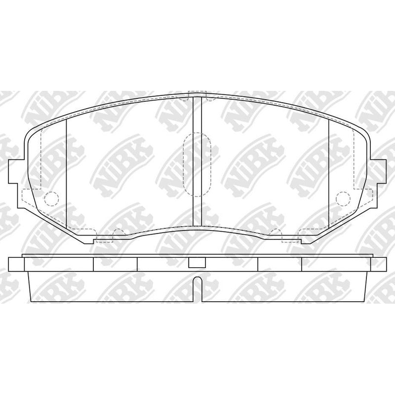 Pastillas Delanteras Para Vitara 2006 En Adelante Nibk