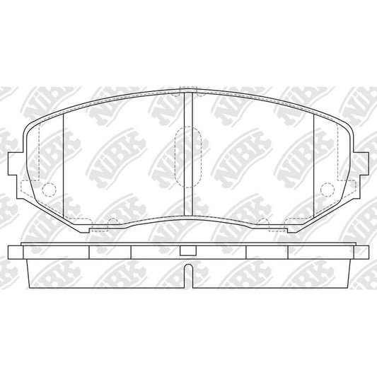 Pastillas Delanteras Para Vitara 2006 En Adelante Nibk