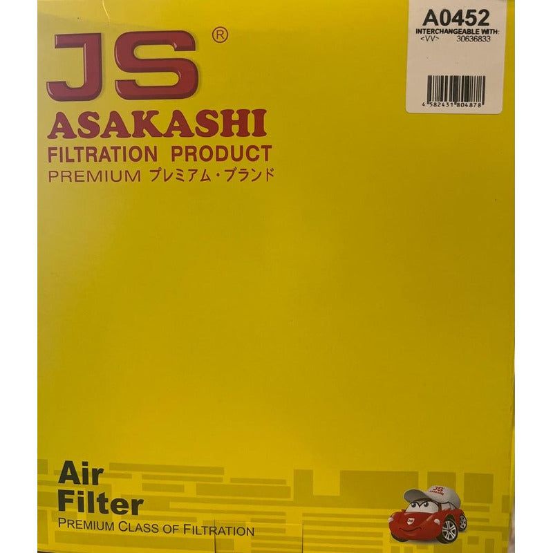Filtro De Aire Volvo Xc60 - Cx70 2008- 2022 Js Asakashi