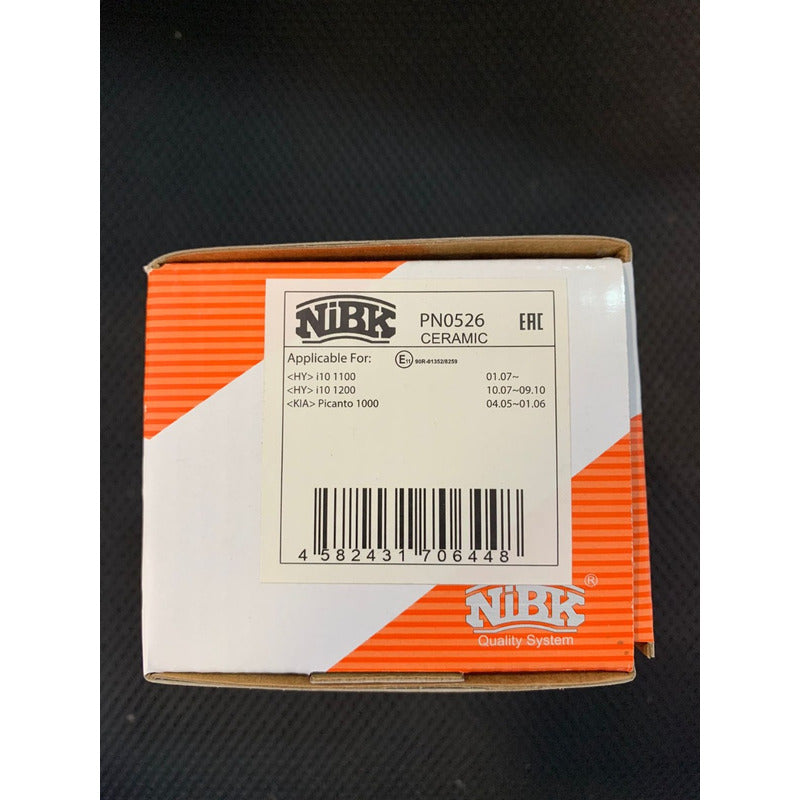 Pastillas Traseras Para I10 2008 - 2017 Nibk