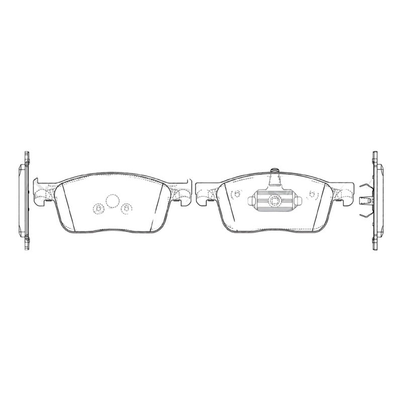 Pastillas De Frenos Delanteras Peugeot Expert 1.6 2017-2022