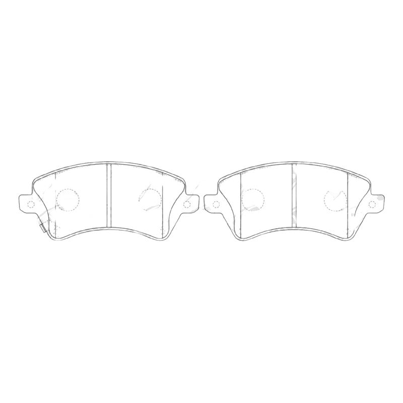 Pastillas Delanteras Toyota Corolla 1.6 - 1.8 2002 2008 Nibk