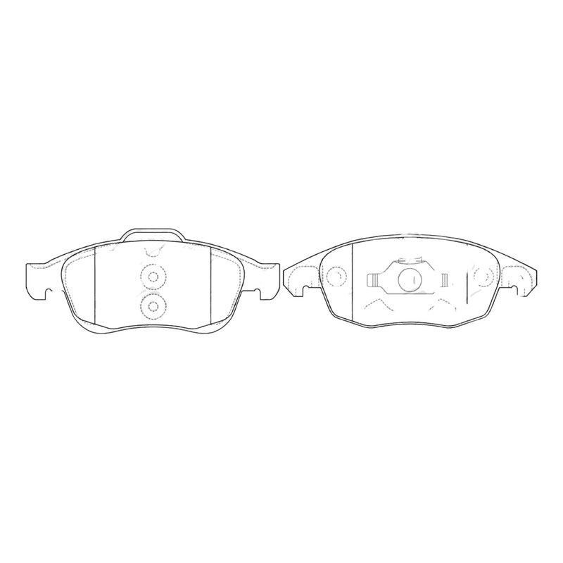 Pastillas Delanteras Citroen C4 2009 - 2022 Nibk