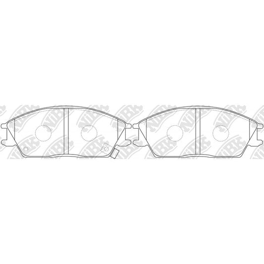 Pastillas Delanteras Jac A137 2010 En Adelante Nibk